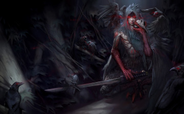 Картинка фэнтези существа темное