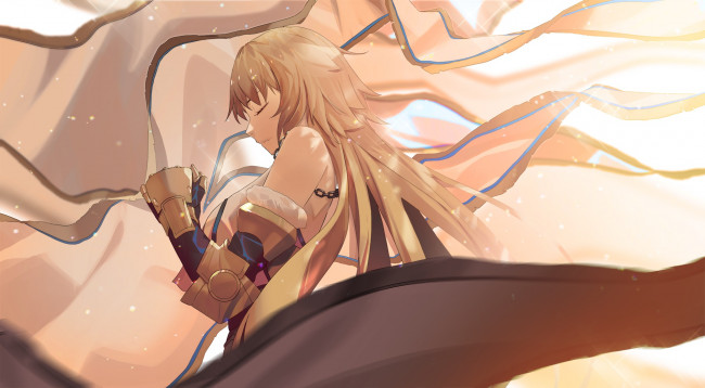 Обои картинки фото kuen, аниме, fate, stay night,  grand order,  apocrypha, великая, компания