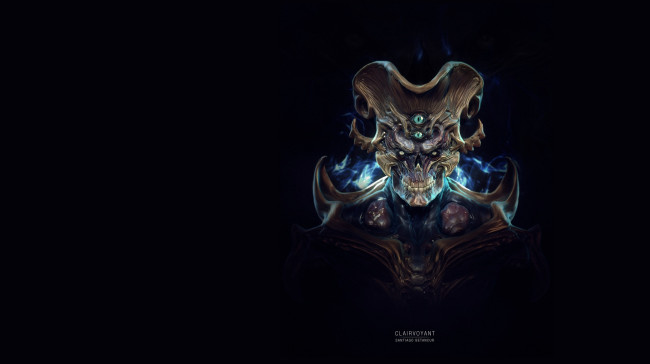 Обои картинки фото фэнтези, нежить, the, clairvoyant, santiago, betancur