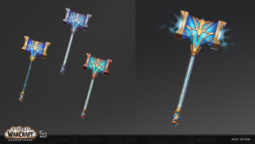 Картинка видео+игры world+of+warcraft молот