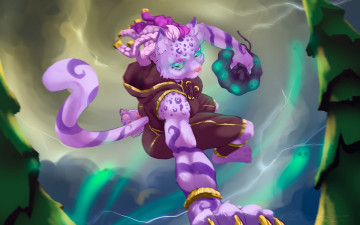 Картинка фэнтези существа существо магия