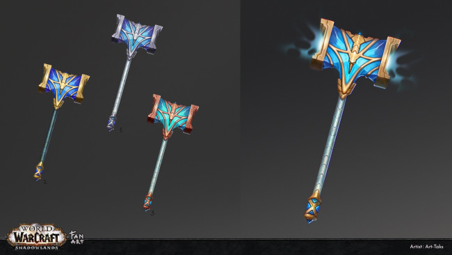 Обои картинки фото видео игры, world of warcraft, молот