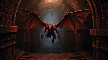 Картинка фэнтези демоны нейросети графика нейроарт ai art нейронные сети рисунки нейро искусство