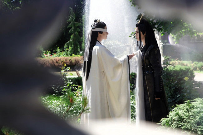 Обои картинки фото девушки, - креатив,  косплей, образы, костюмы, сюэ, ян, сяо, синчэнь