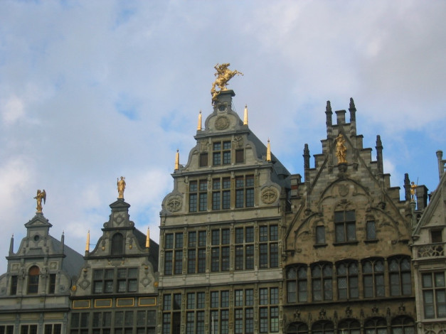 Обои картинки фото antwerp, города, здания, дома