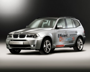Картинка bmw e83 x3 efficient dynamics concept автомобили