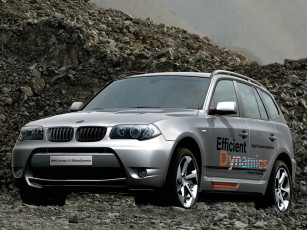 обоя bmw, e83, x3, efficient, dynamics, concept, автомобили