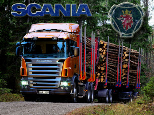 Картинка автомобили scania