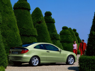 Картинка mercedes benz sport coupe автомобили