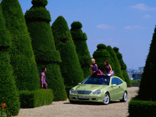 Картинка mercedes benz sport coupe автомобили