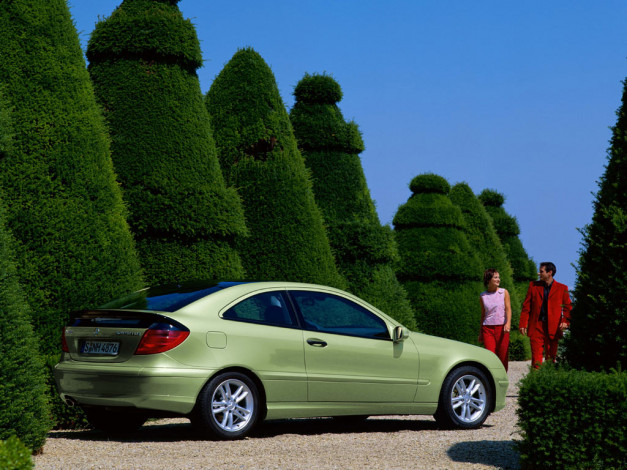 Обои картинки фото mercedes, benz, sport, coupe, автомобили