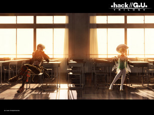 Картинка аниме hack sign