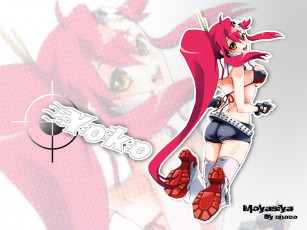 Картинка аниме tengen toppa gurren lagann yoko littner