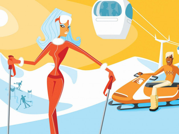 Обои картинки фото векторная, графика