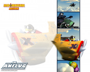 Картинка moorhuhn action im anflug видео игры