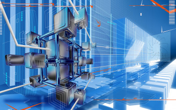 Картинка 3д графика abstract абстракции