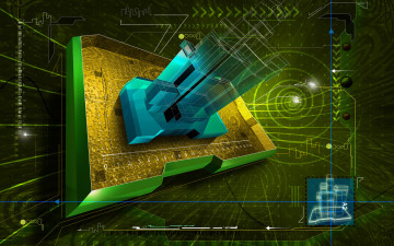 Картинка 3д графика abstract абстракции