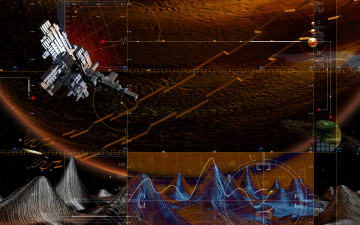 Картинка 3д графика abstract абстракции