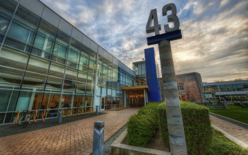 Картинка города здания дома