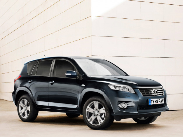 Обои картинки фото toyota, rav4, 2010, автомобили