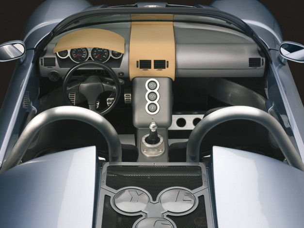 Обои картинки фото yes, roadster, 2003, автомобили, интерьеры