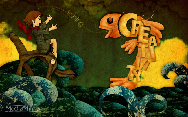 Обои картинки фото рисованные