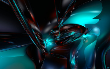 Картинка 3д графика fractal фракталы