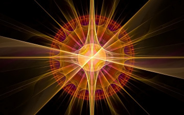 Картинка 3д графика fractal фракталы фон узор