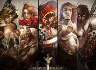 Картинка heavenly sword online видео игры персонажи