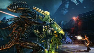 Картинка aliens colonial marines видео игры alien