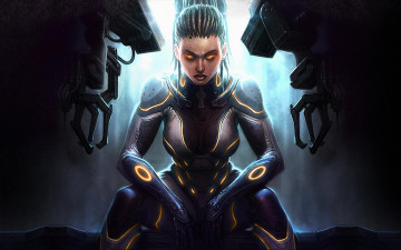 Картинка starcraft ii heart of the swarm видео игры sarah kerrigan арт