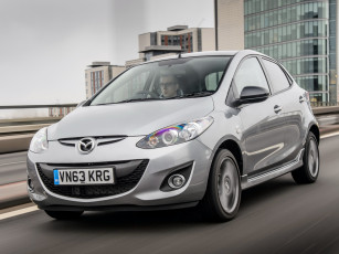 обоя автомобили, mazda, 2014, de2, mazda2, sport, colour