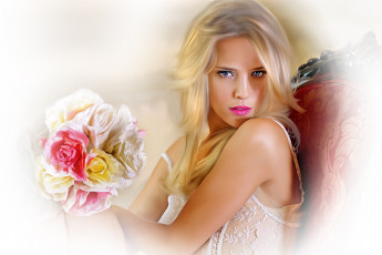 Картинка luisana+lopilato рисованные люди цветы luisana lopilato текстура
