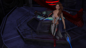 Картинка 3д+графика fantasy+ фантазия жест девушка