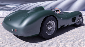 обоя автомобили, 3д, dbr1, 1958, aston, martin
