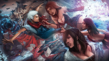 Картинка фэнтези вампиры мальчик бедлам комната девушки