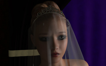 Картинка 3д+графика portraits+ портрет девушка взгляд