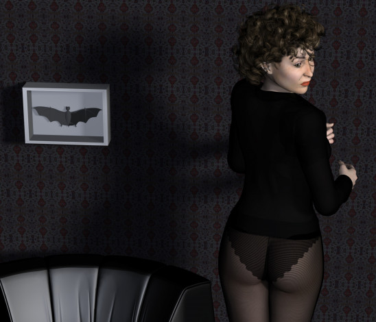 Обои картинки фото 3д графика, people , люди, девушка, взгляд