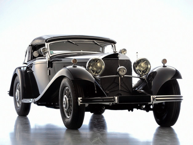 Обои картинки фото mercedes-benz 500k cabriolet, автомобили, классика, k, 500, benz, classic, retro, cabriolet, mercedes