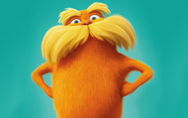 Обои картинки фото лоракс, мультфильмы, dr,  seuss` the lorax, the, lorax