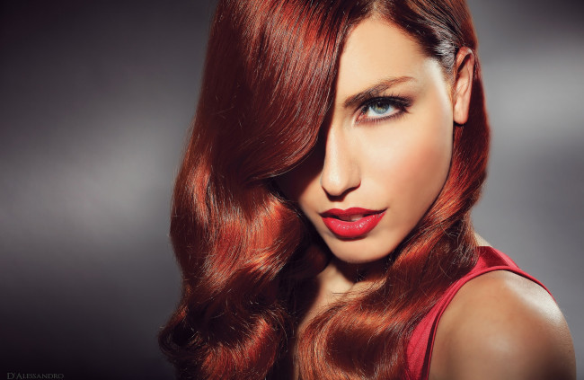 Обои картинки фото девушки, -unsort , лица,  портреты, бестия