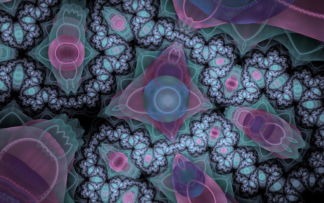 Обои картинки фото 3д графика, фракталы , fractal, цвета, фон, узор