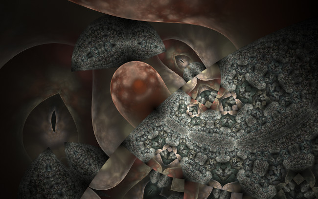 Обои картинки фото 3д графика, фракталы , fractal, цвета, узор, фон