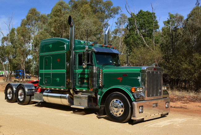 Обои картинки фото peterbilt, автомобили, седельный, тягач, грузовик, тяжелый