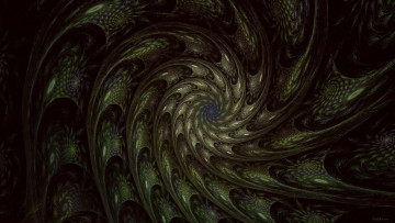 Картинка 3д+графика фракталы+ fractal узор фон цвета