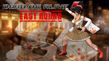 обоя видео игры, dead or alive 5, оружие, фон, взгляд, девушка