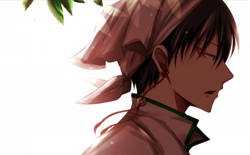 Картинка аниме hoozuki+no+reitetsu хладнокровный хозуки хакутаку