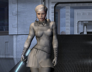 Картинка 3д+графика фантазия+ fantasy фон взгляд девушка