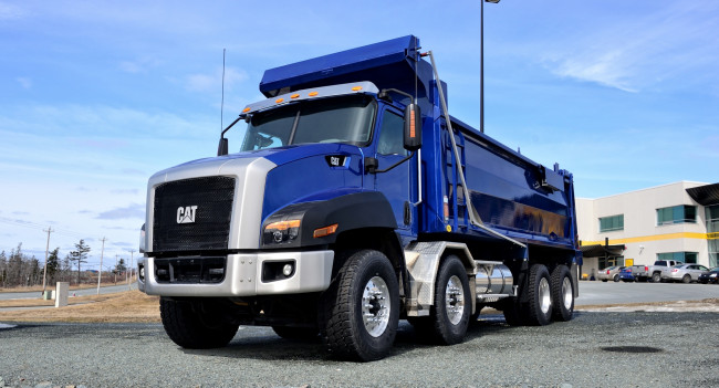 Обои картинки фото автомобили, cat trucks, грузовик