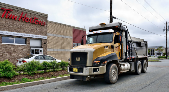 Обои картинки фото автомобили, cat trucks, грузовик